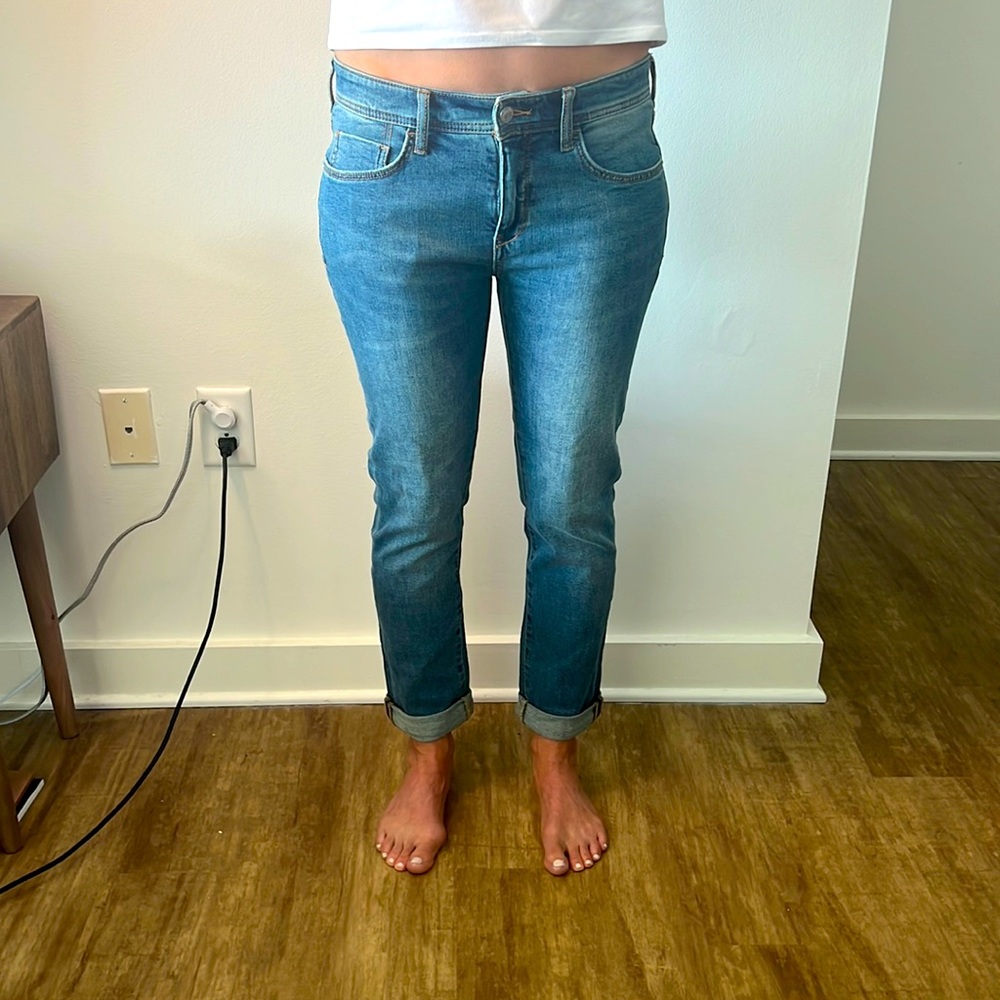 Anthropologie Pilcro boyfriend slim jeans
